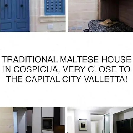 A House Full Of Authentic Charm In The Heart Of The 3 Cities, Very Close To The Capital City, Valletta Vakantiehuis Cospicua